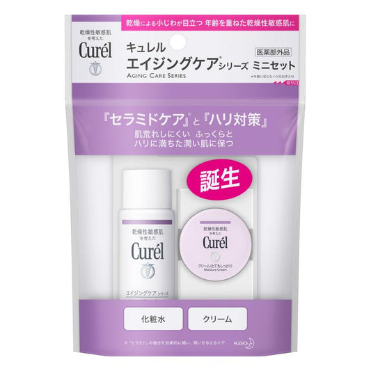 Kao [Trial Set] CUREL Aging Care (Lotion 30ml + Cream 10g) JAN:4901301334541