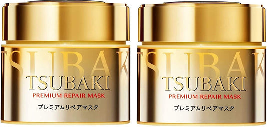 Set of 2 TSUBAKI Premium Repair Mask Hair Pack Body 180g x 2