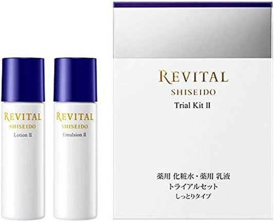 REVITAL TRIAL SET Ⅱ lotion 30ml emulsion 30ml