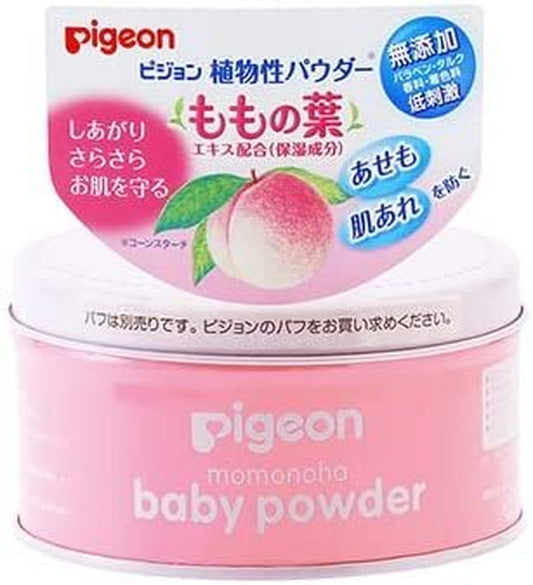 Pigeon贝亲 桃叶提取物药用全身泡沫皂婴儿爽身粉药用乳液补充装保湿防过敏无添加125g