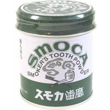 スモカ 歯磨 緑缶155g　JAN:4901839011020