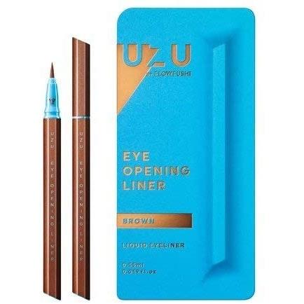 [Buy together] UZU Eye Opening Liner Liquid Eyeliner Brown (Brown) JAN:4571194364095
